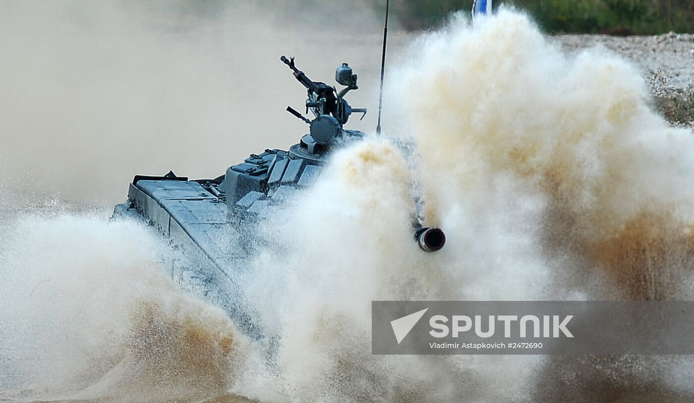 Tank Biathlon -- 2014. Day two