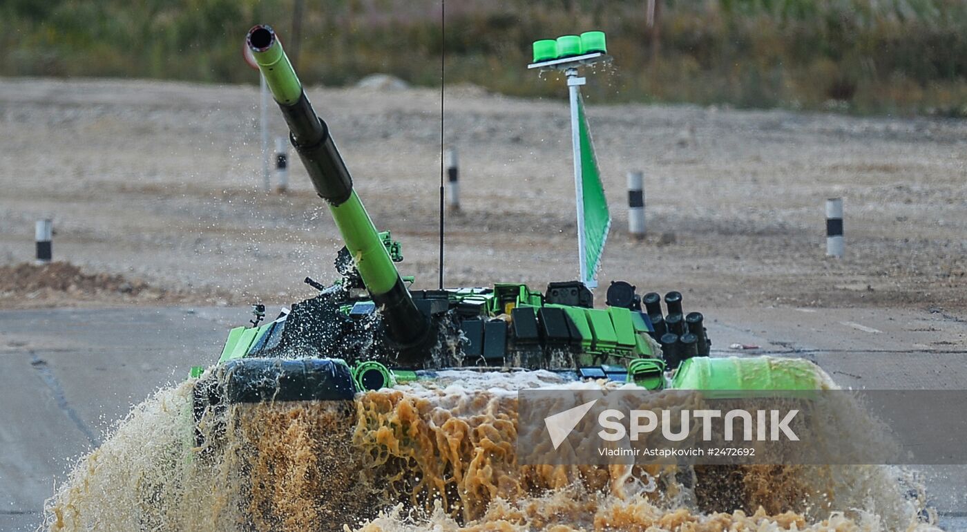 Tank Biathlon -- 2014. Day two