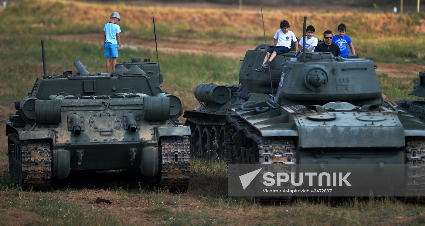 Tank Biathlon -- 2014. Day two