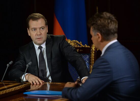 Dmitry Medvedev meets with Maxim Sokolov and Vadim Zingman