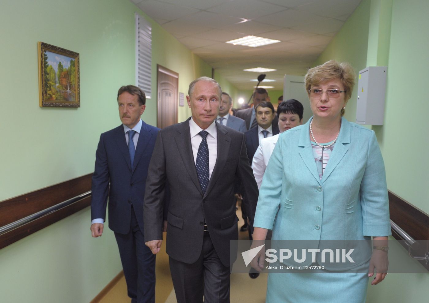 Vladimir Putin visits Voronezh