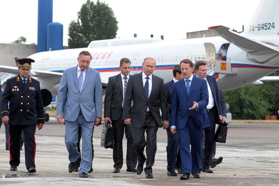 Vladimir Putin visits Voronezh