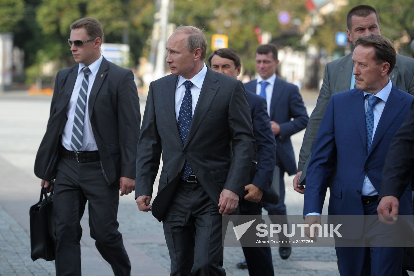 Vladimir Putin visits Voronezh