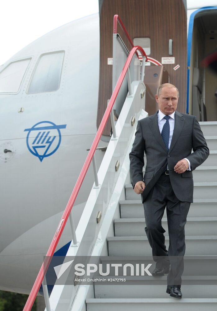 Vladimir Putin visits Voronezh