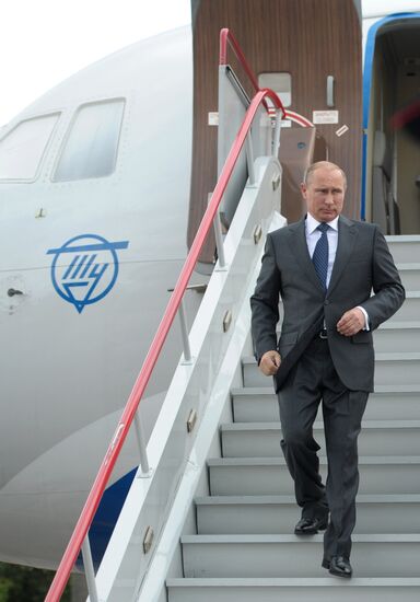 Vladimir Putin visits Voronezh