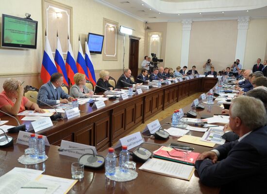 Vladimir Putin visits Voronezh