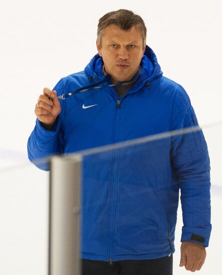 Hockey. Training session of Sochi Hockey Club