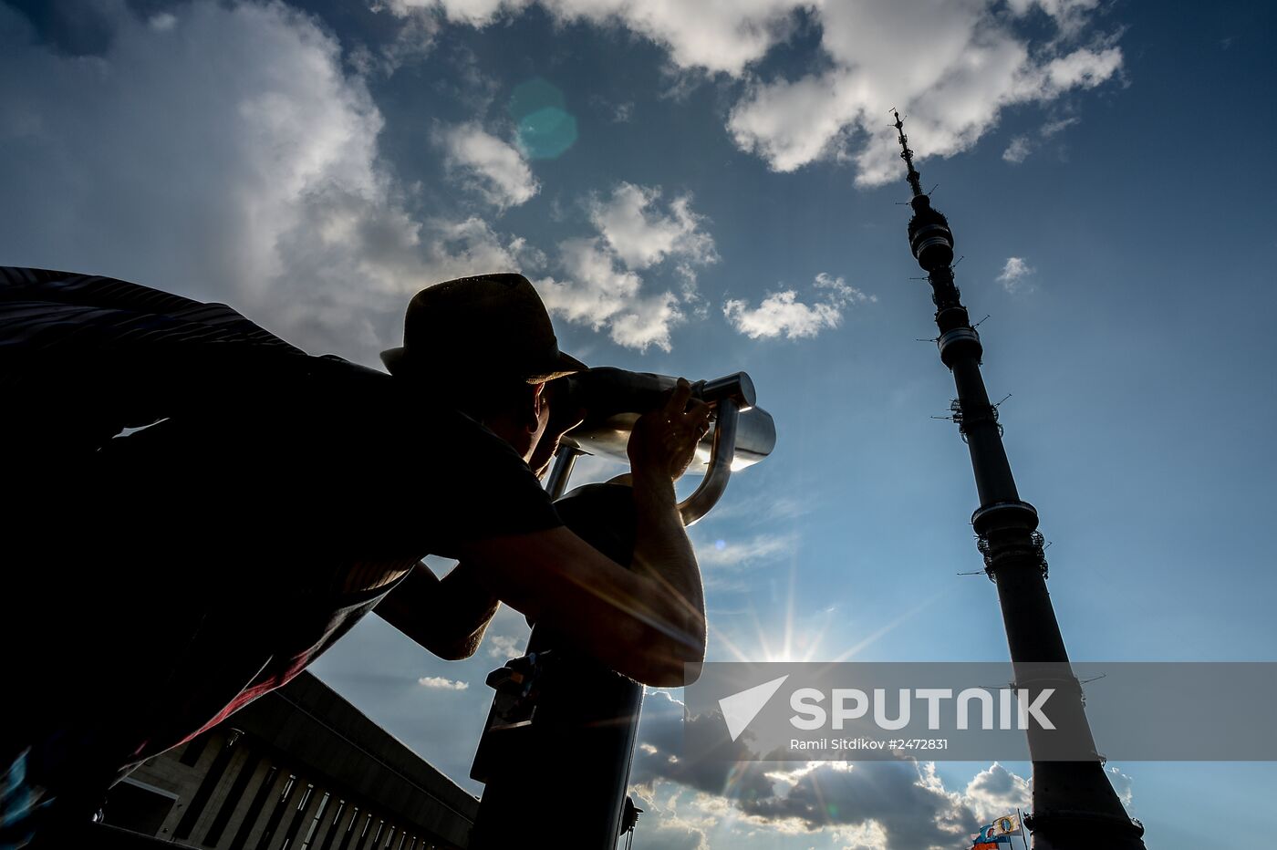 Presentation of new binoculars at Ostankino TV Tower