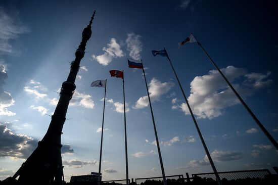 Presentation of new binoculars at Ostankino TV Tower