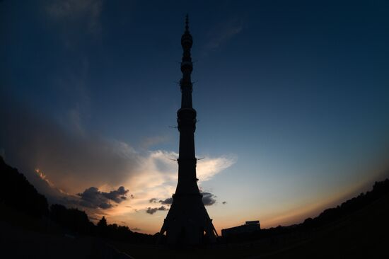 Presentation of new binoculars at Ostankino TV Tower