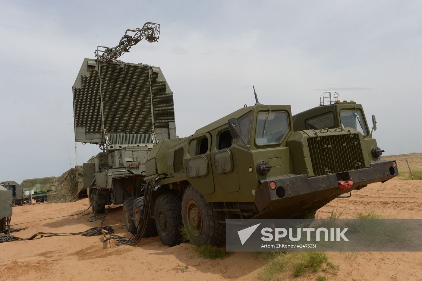 Military aviation exercise in southern Russia