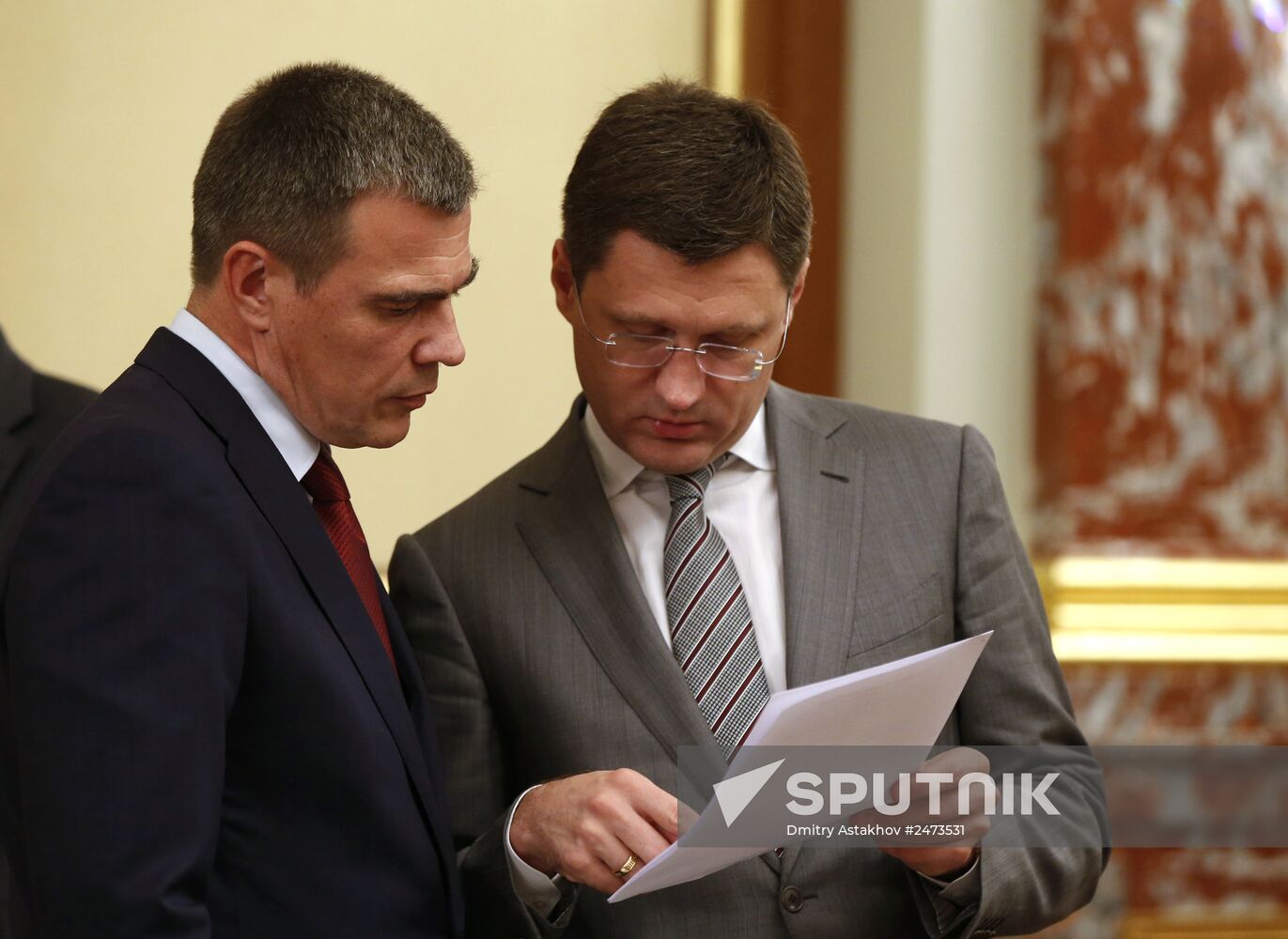 Dmitry Medvedev holds Government meeting on August 7, 2014