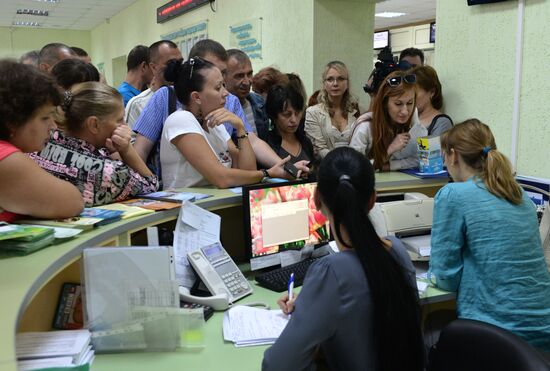 Vacancy fair for Ukrainian refugees in Novosibirsk