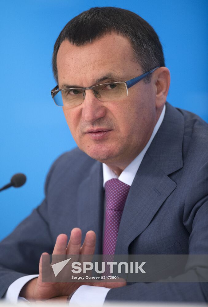 Briefing by Minister of Agriculture Nikolai Fyodorov