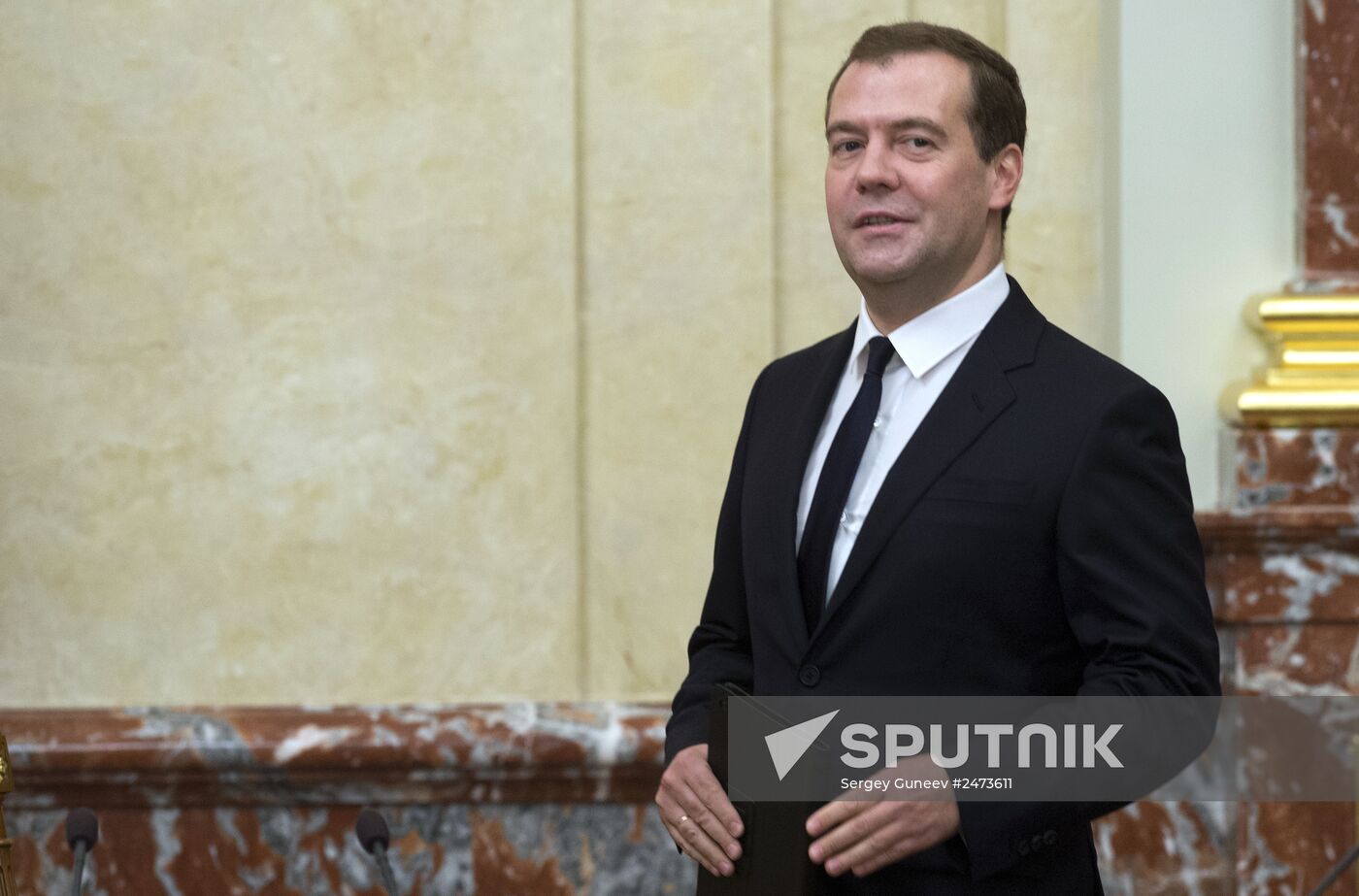 Dmitry Medvedev holds Government meeting on August 7, 2014