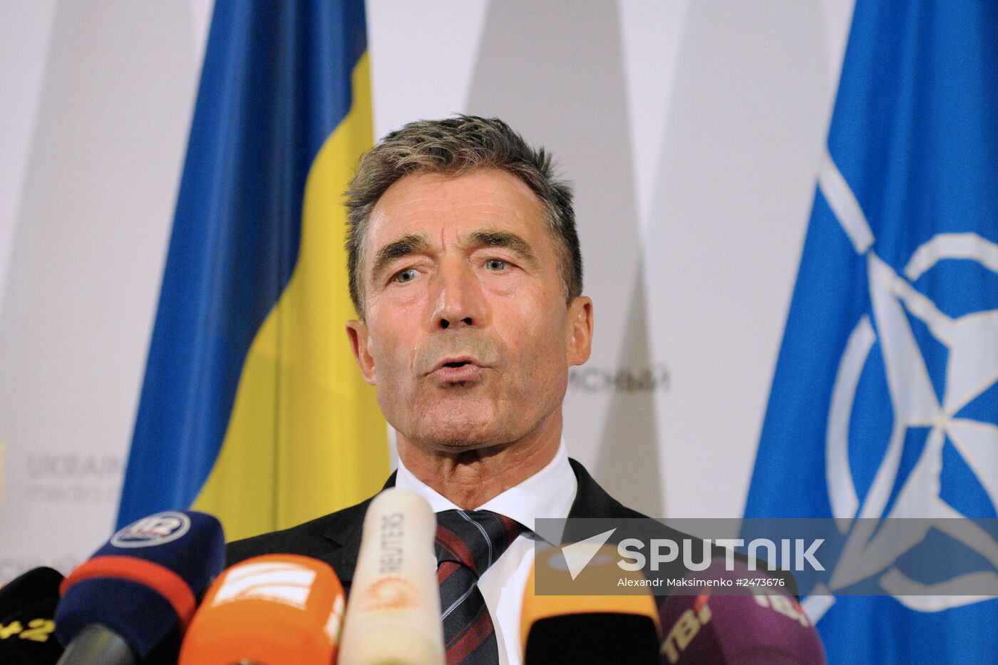 Press briefing by NATO Secretary General Anders Fogh Rasmussen in Kiev