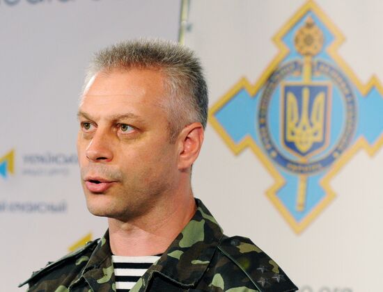 Press briefing by Andriy Lysenko, Ukrainian Council of National Security and Defense