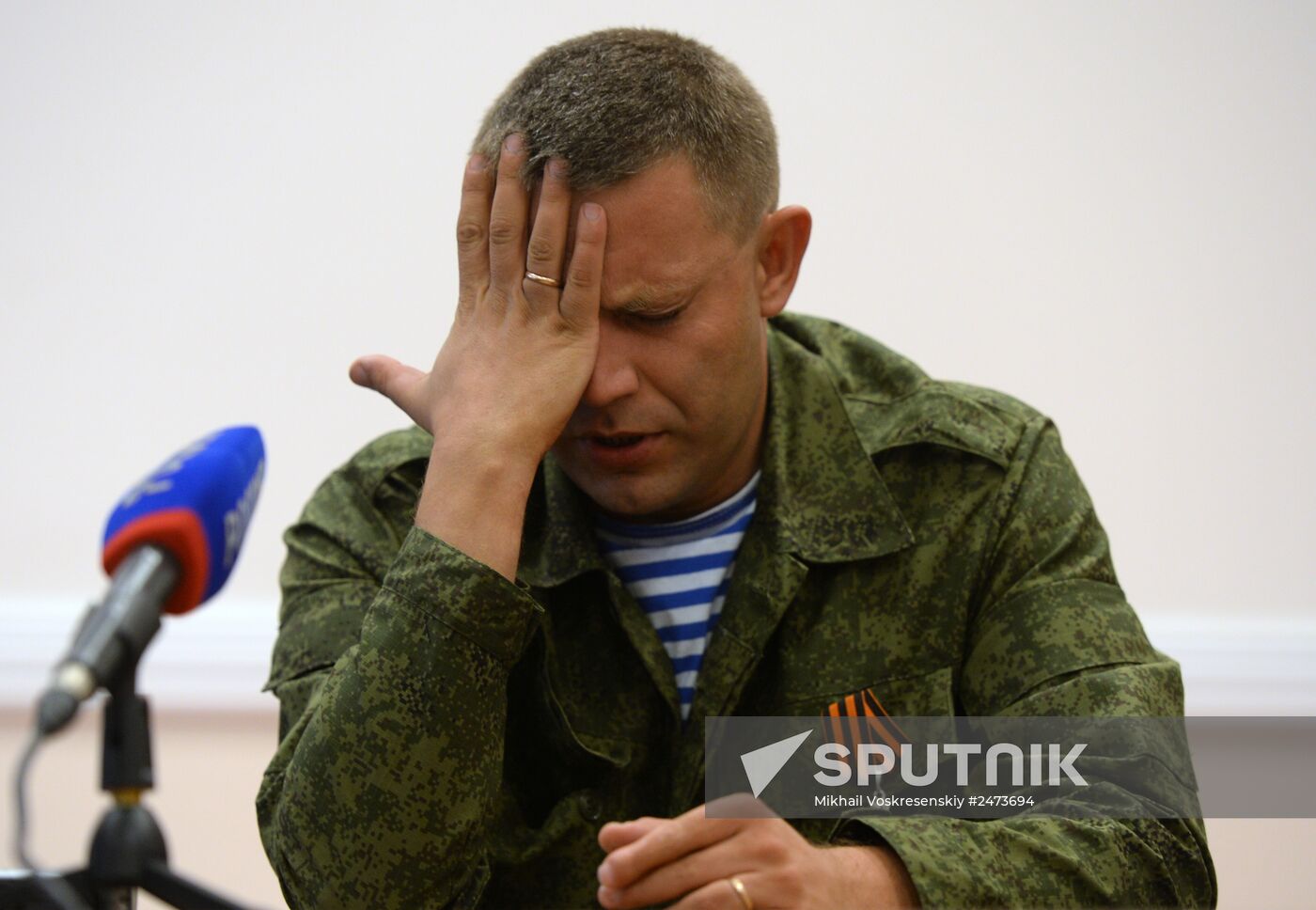 Donetsk People's Republic Prime Minister Alexander Boroday resigns