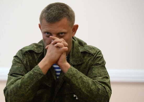 Dontesk People's Republic Prime Minsiter Alexander Boroday resigns
