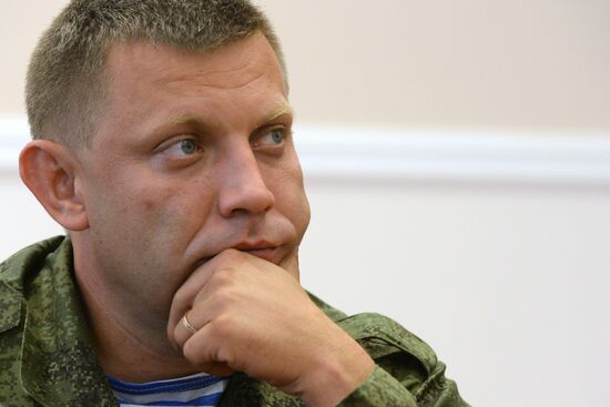 Donetsk People's Republic Prime Minister Alexander Boroday resigns