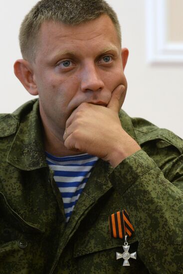 Donetsk People's Republic Prime Minister Alexander Boroday resigns