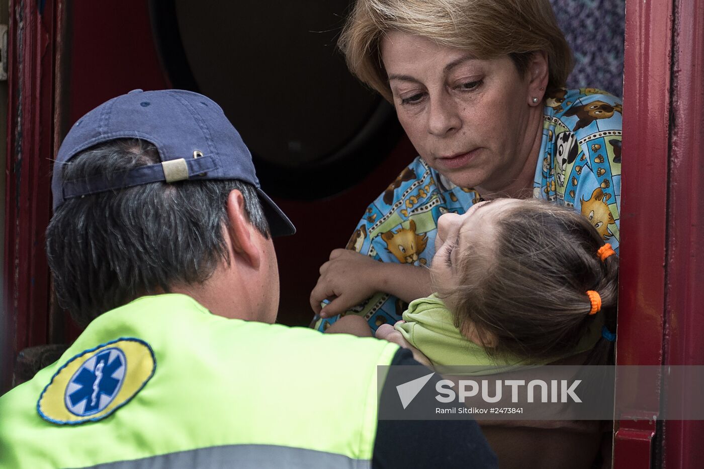 Nine critically ill children from easetrn Ukraine delivered to Moscow