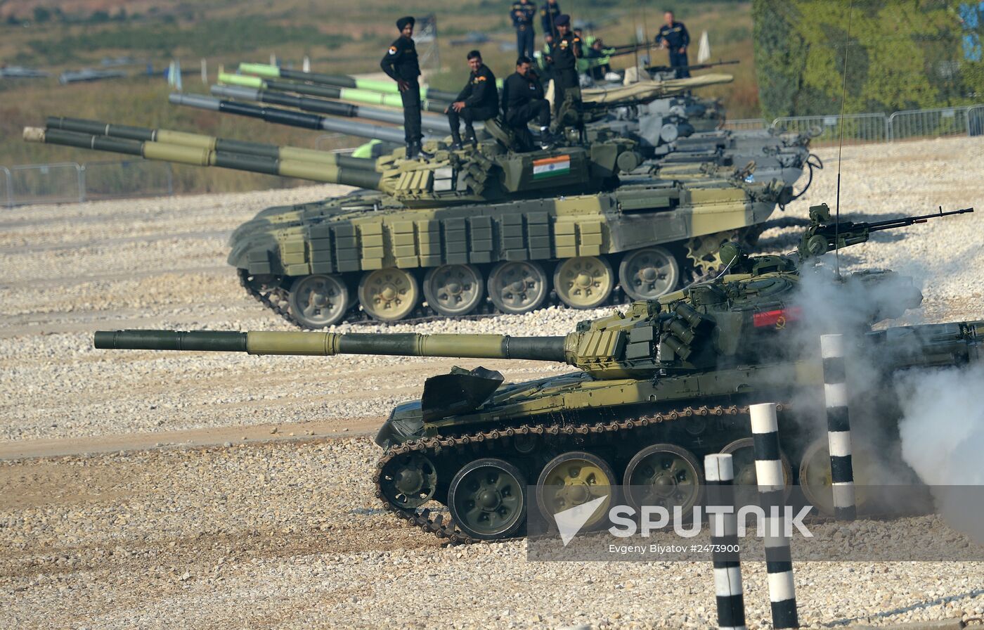 Tank Biathlon 2014. Sprint race