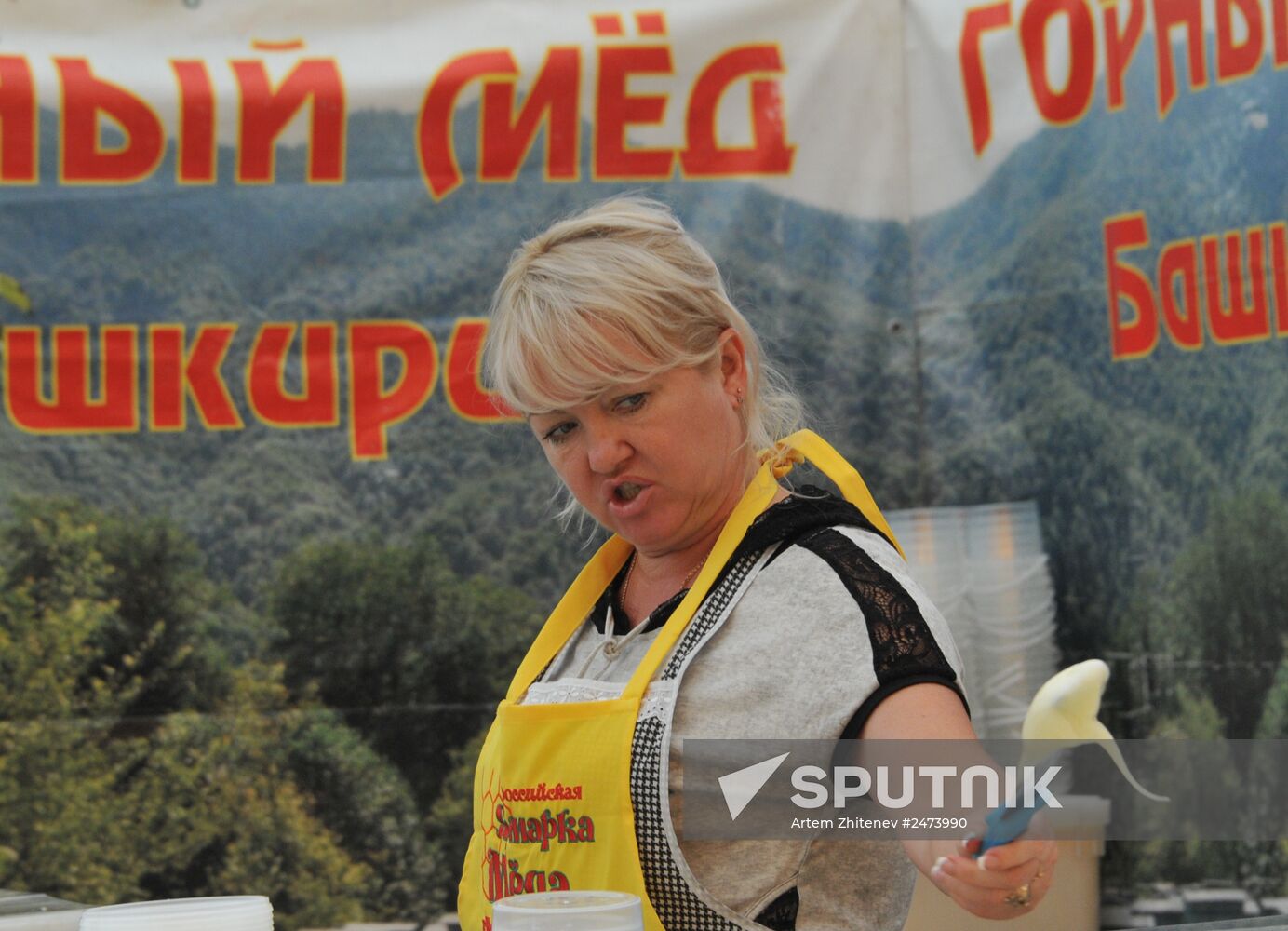 Honey fair at Kolomenskoye Museum and Reserve