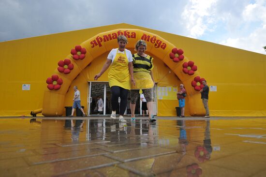 Honey fair at Kolomenskoye Museum and Reserve