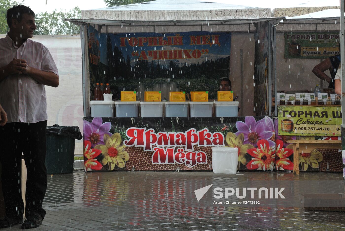 Honey fair at Kolomenskoye Museum and Reserve