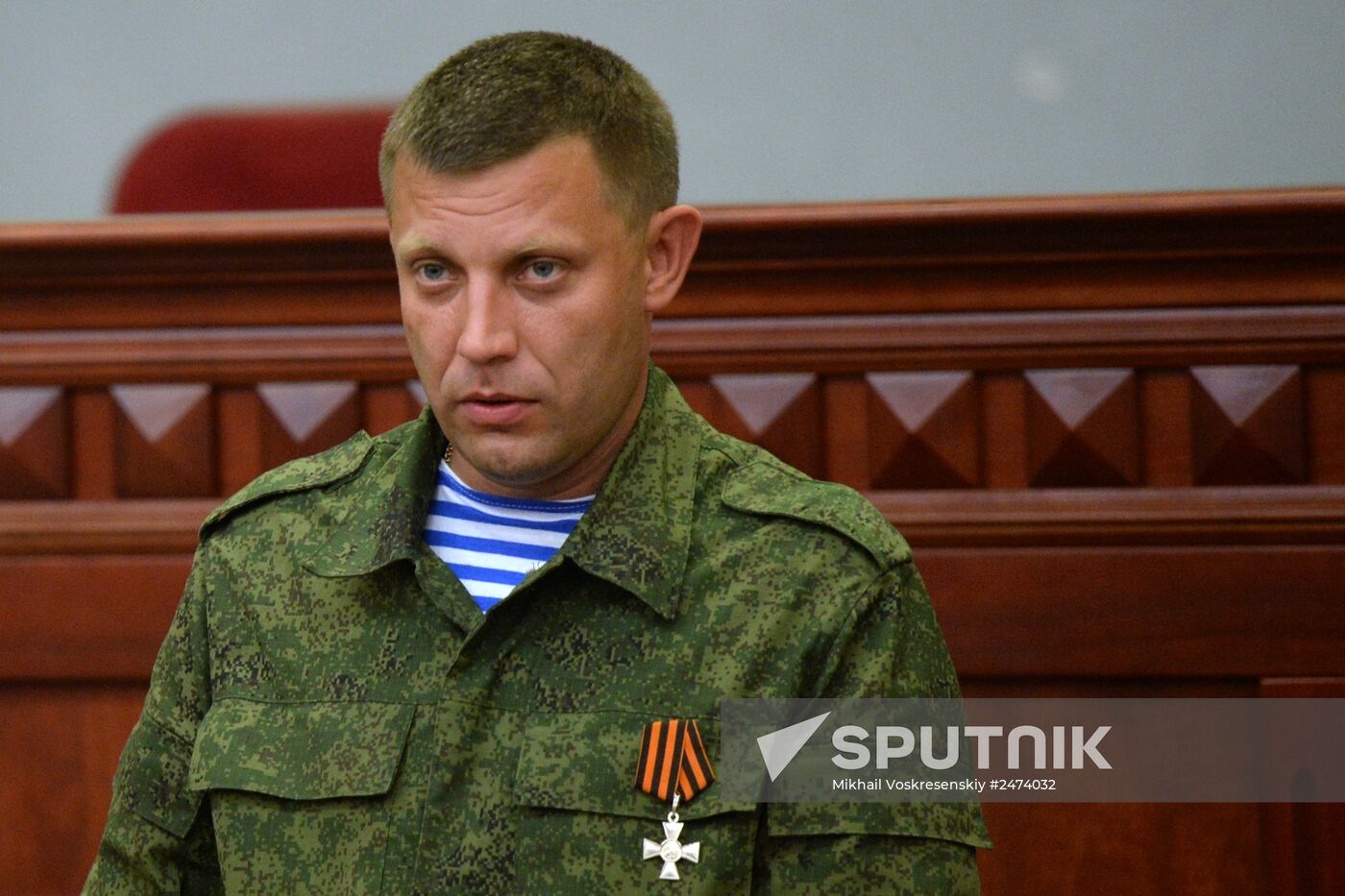 Alexander Zakharchenko appointed new Prime Minister of Donetsk People's Republic by republic's Supreme Council