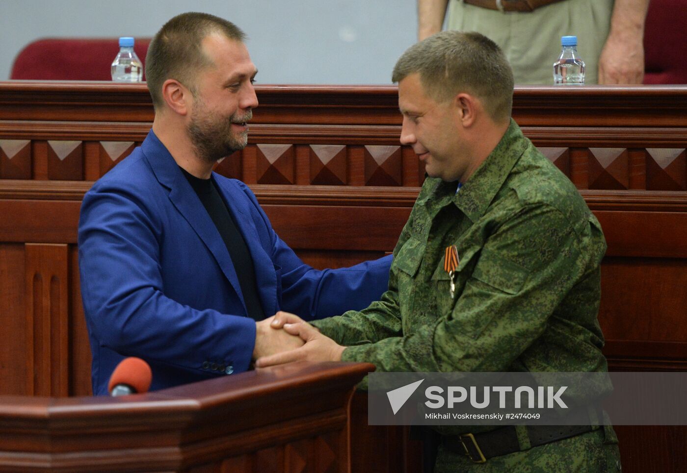 Alexander Zakharchenko appointed new Prime Minister of Donetsk People's Republic by republic's Supreme Council