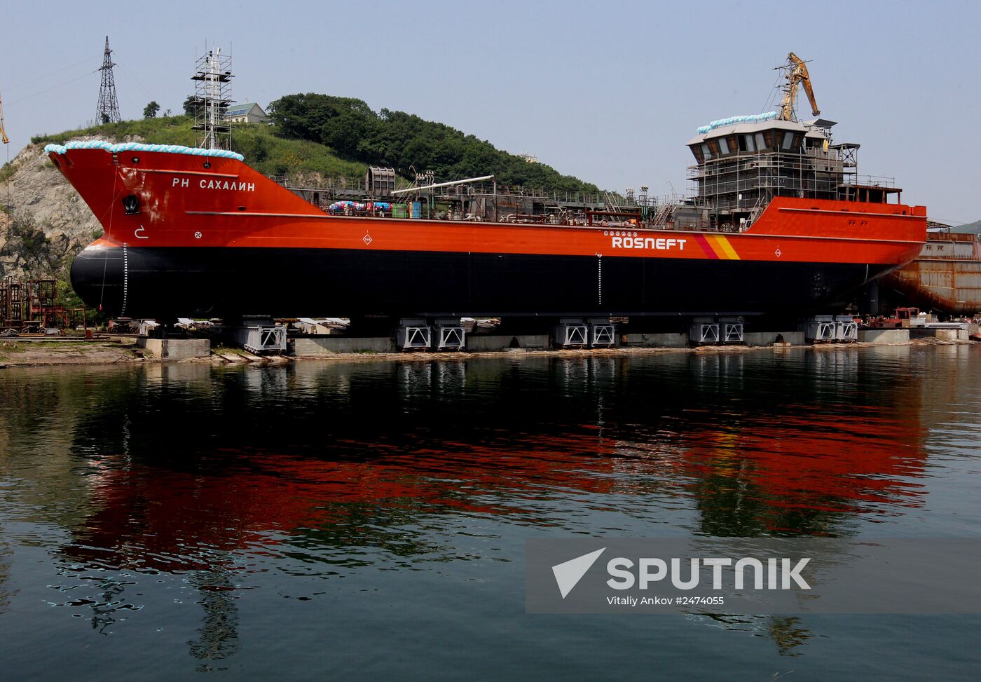 Tanker "Sakhalin" commissioned in Vladivostok