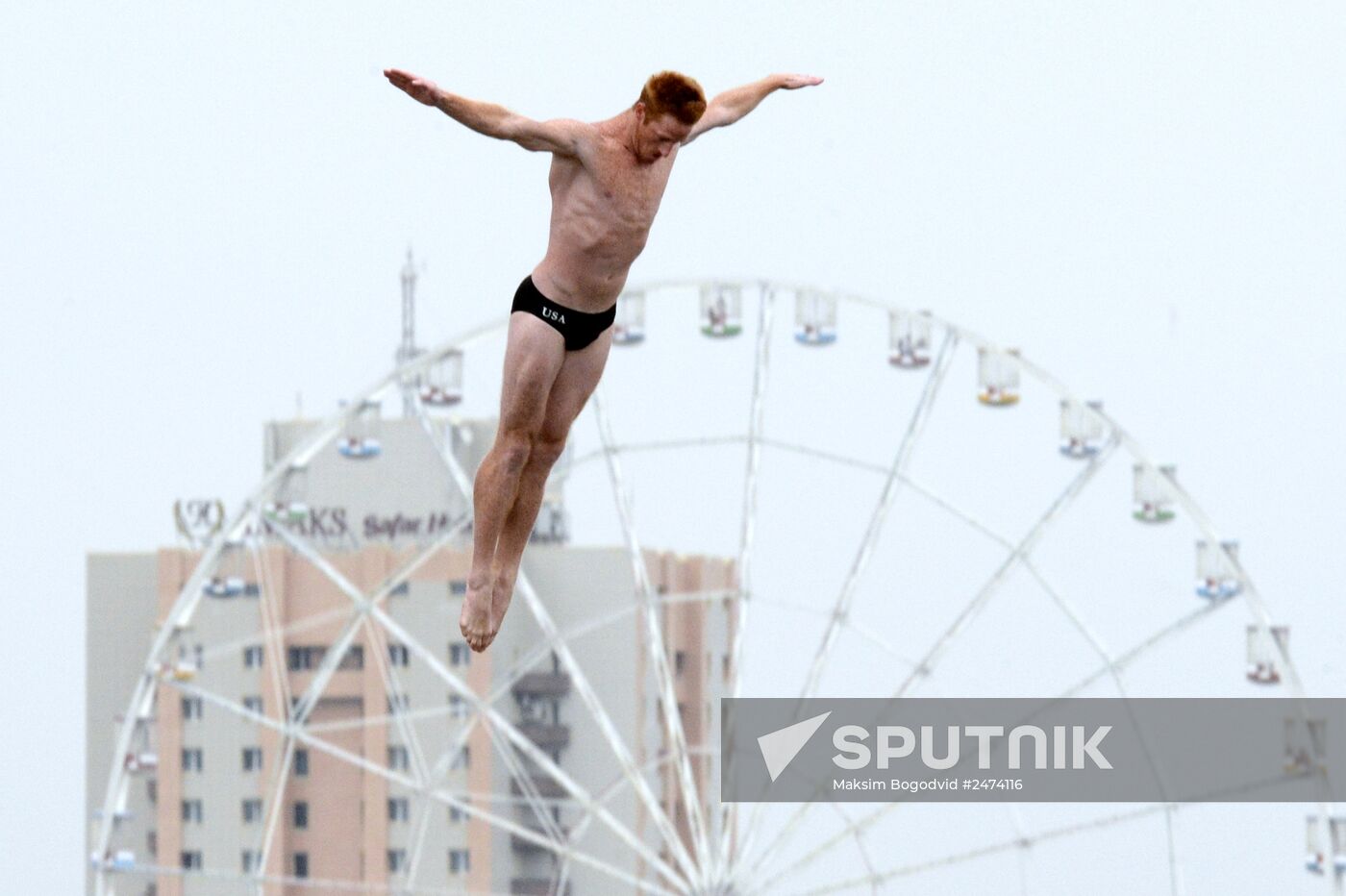 FINA High Diving World Cup. Day one