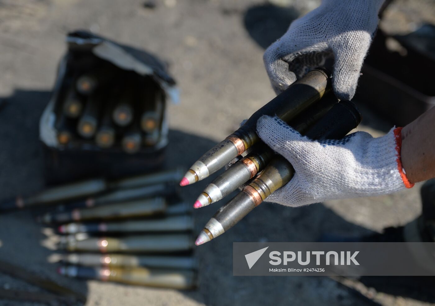 Lugansk People's Republic militia take over Dolzhansky border crossing point on Russian border