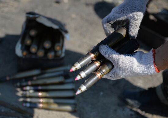 Lugansk People's Republic militia take over Dolzhansky border crossing point on Russian border