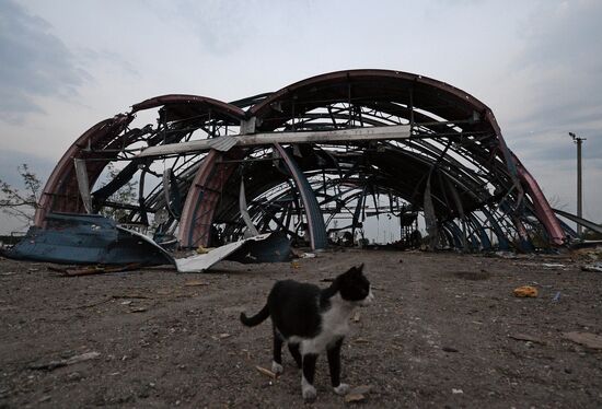 Lugansk People's Republic militia take over Dolzhansky border crossing point on Russian border
