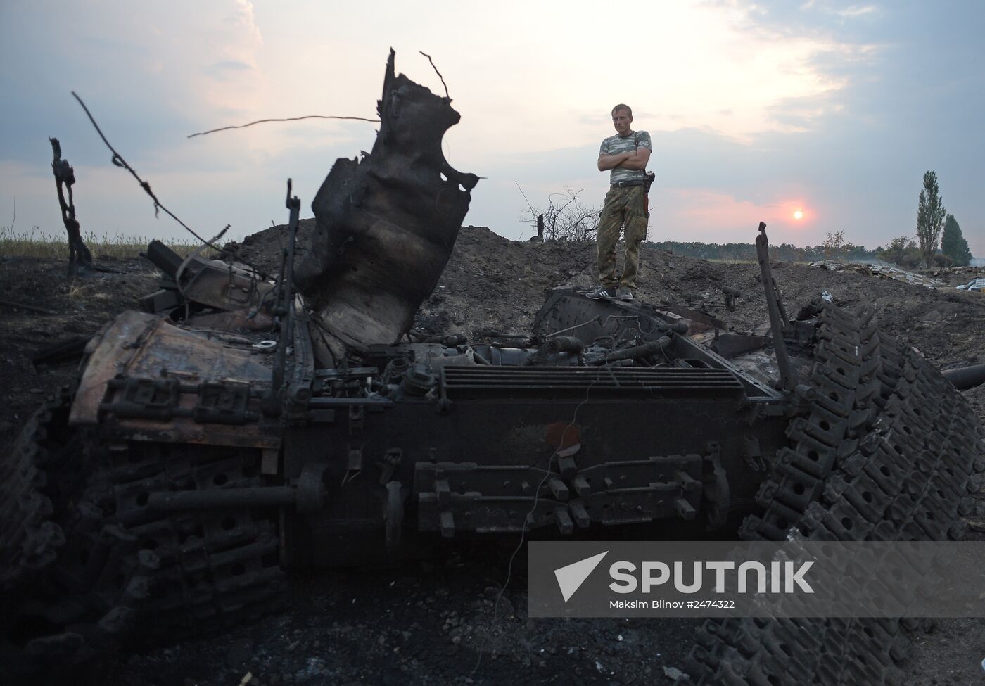 Lugansk People's Republic militia take over Dolzhansky border crossing point on Russian border