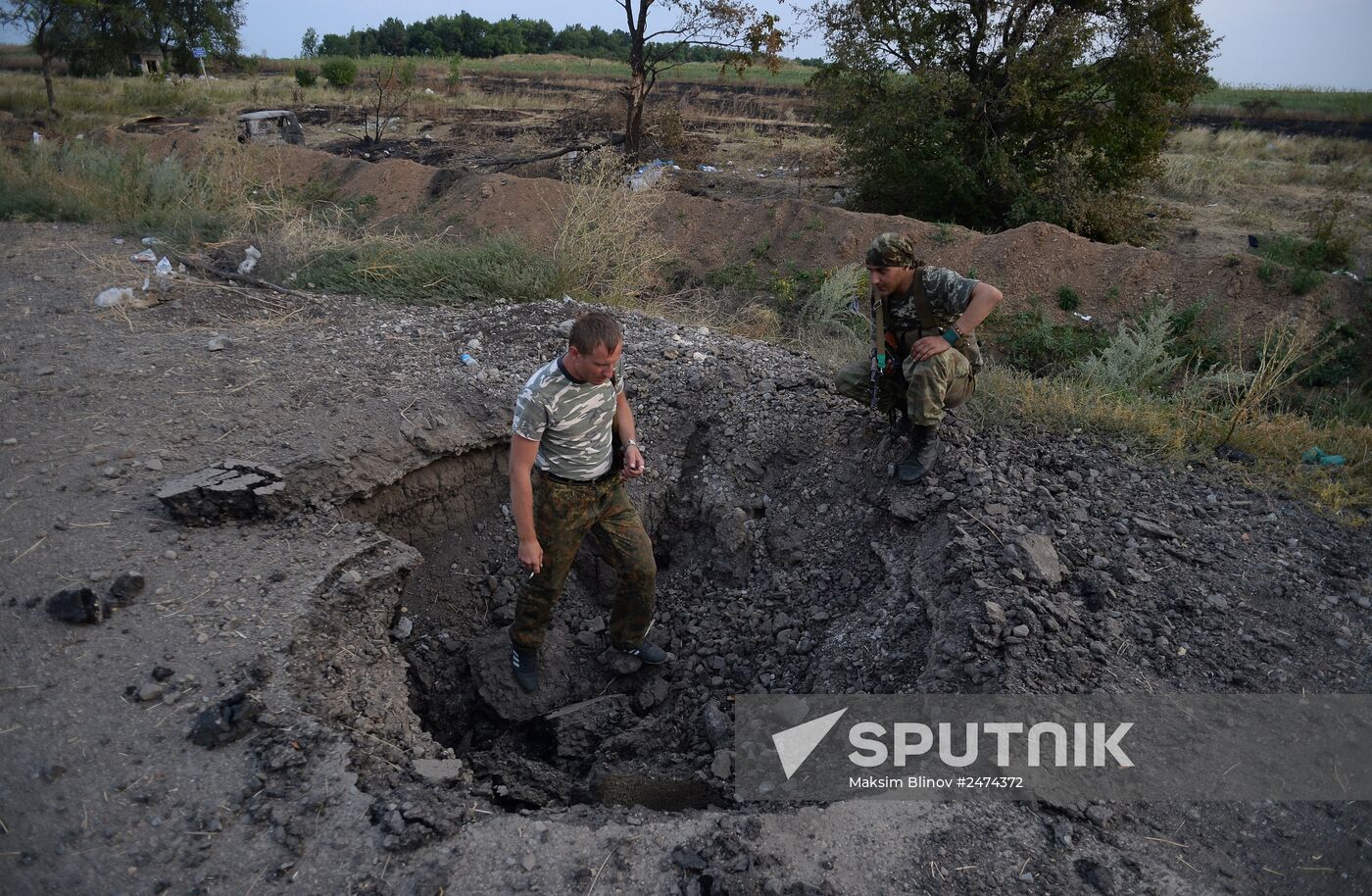 Lugansk People's Republic take over Dolzhansky border crossing point on Russian border