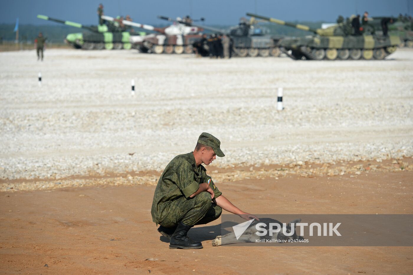 Tank biathlon 2014. Sprint. Day Two