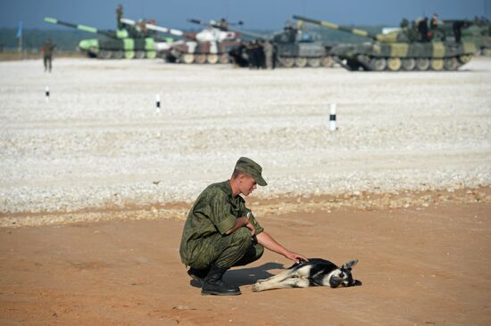 Tank biathlon 2014. Sprint. Day Two