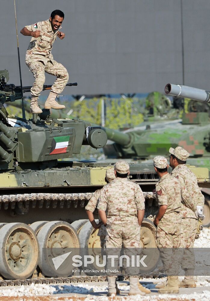 Tank biathlon 2014. Sprint. Day Two
