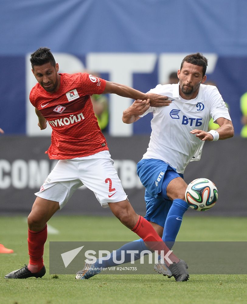 Russian Football Premier League. Dynamo Moscow vs. Spartak Moscow