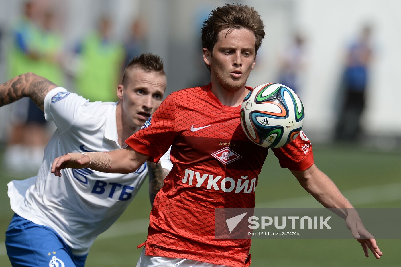 Russian Football Premier League. Dynamo Moscow vs. Spartak Moscow