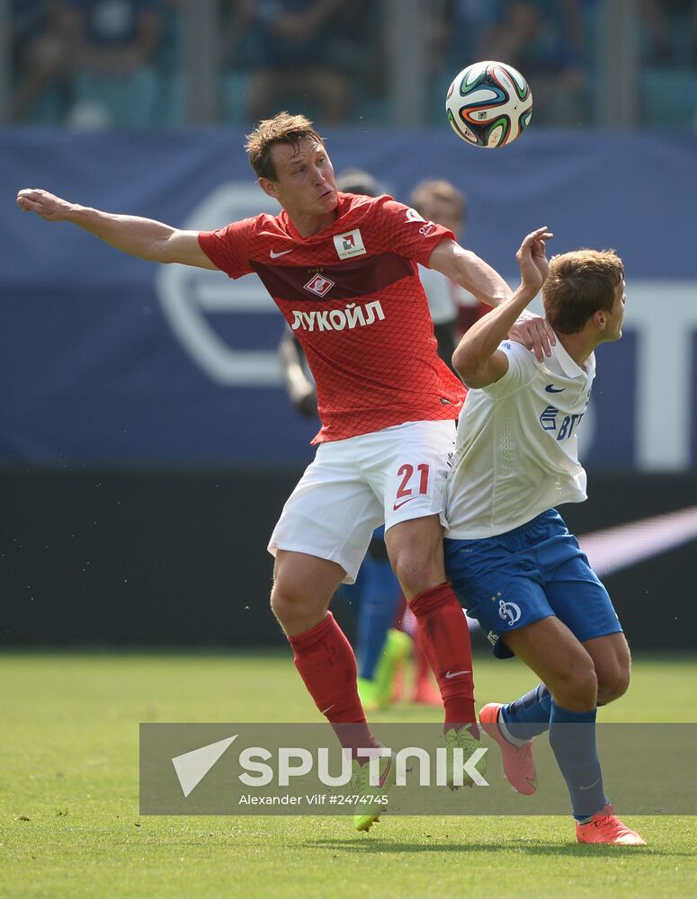 Russian Football Premier League. Dynamo Moscow vs. Spartak Moscow