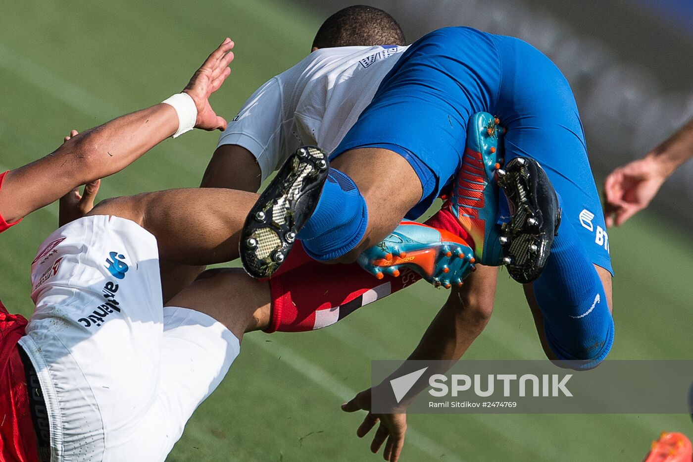 Russian Football Premier League. Dynamo Moscow vs. Spartak Moscow