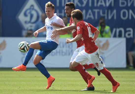 Russian Football Premier League. Dynamo Moscow vs. Spartak Moscow