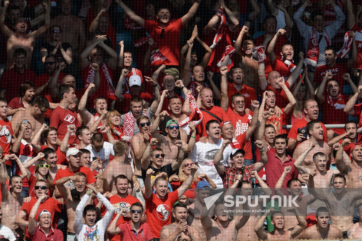 Russian Football Premier League. Dynamo Moscow vs. Spartak Moscow