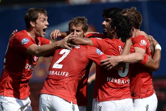 Russian Football Premier League. Dynamo Moscow vs. Spartak Moscow