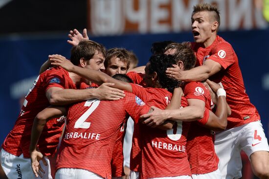 Russian Football Premier League. Dynamo Moscow vs. Spartak Moscow